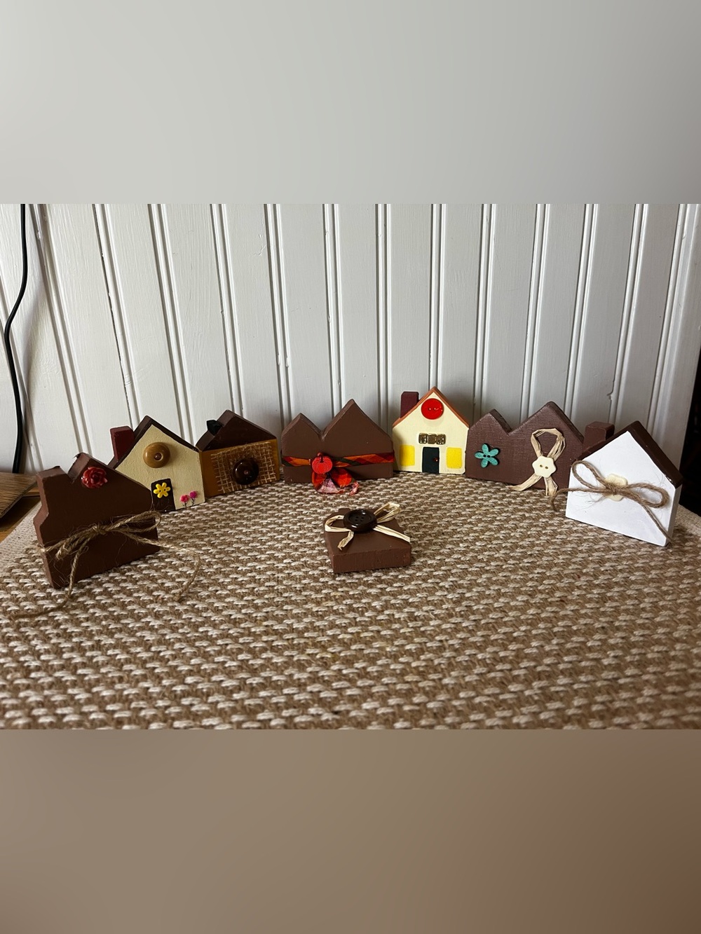 8 piece Fall Decor- Hand Crafted